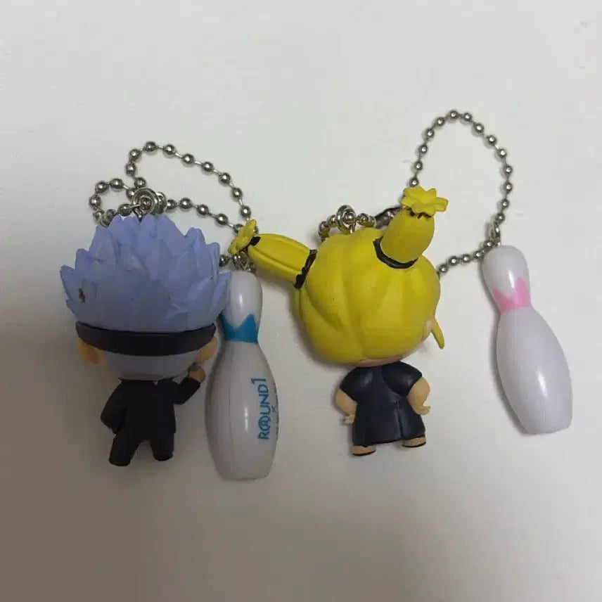 [BUNJANG] Jujutsu Kaisen Gojo Satoru Momo Figure Keyring Gacha / 주술회전 라운드원 고죠 사토루 모모 피규어 키링 가챠