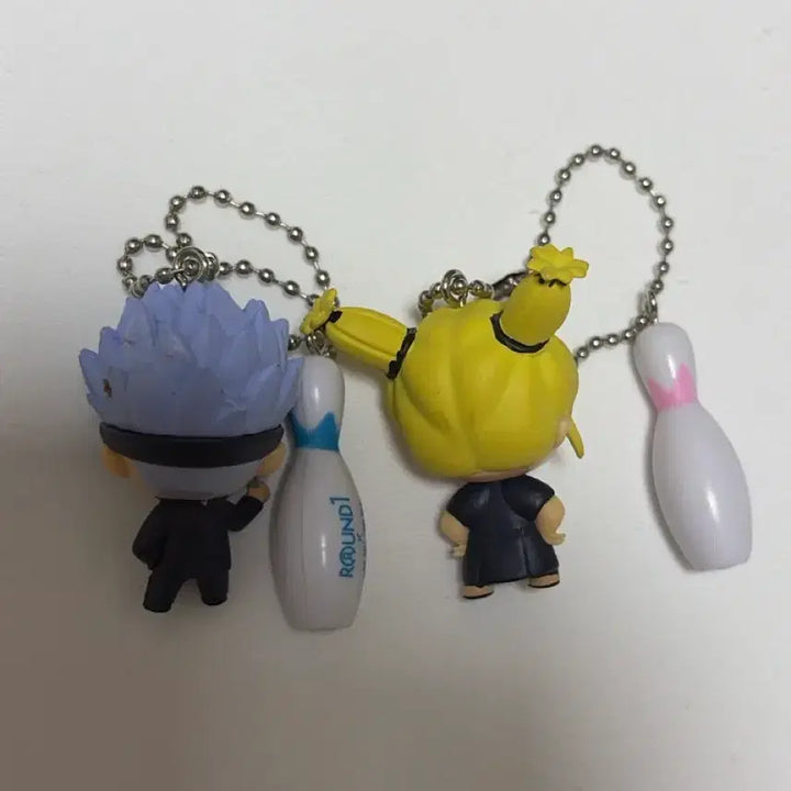 [BUNJANG] Jujutsu Kaisen Gojo Satoru Momo Figure Keyring Gacha / 주술회전 라운드원 고죠 사토루 모모 피규어 키링 가챠