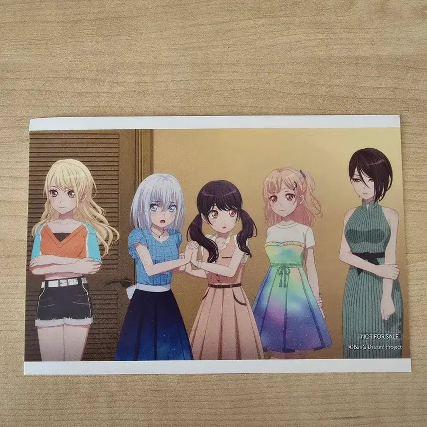 [BUNJANG] Bang Dream Morfonica Illustration POB Photocard / 뱅드림 팝핀드림 특전 모르포니카 일러스트 카드