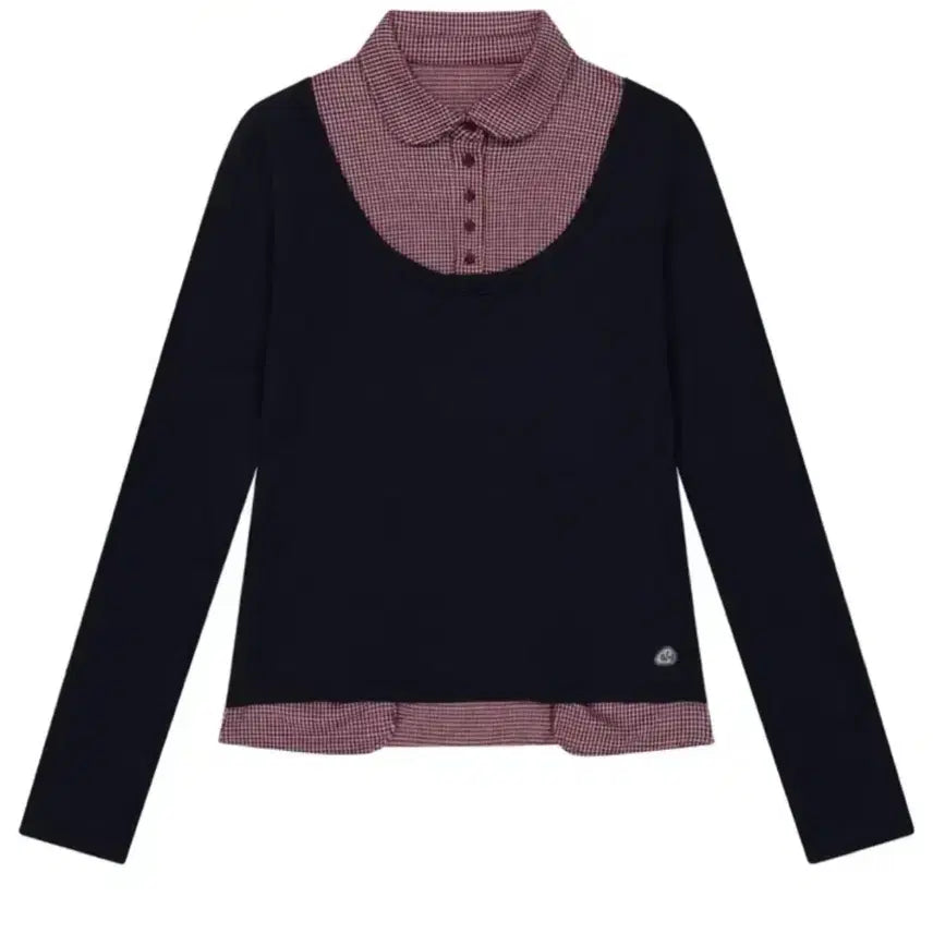 [SOLD OUT] 코이세이오 리버시블 롱슬리브 셔츠 네이비 레드