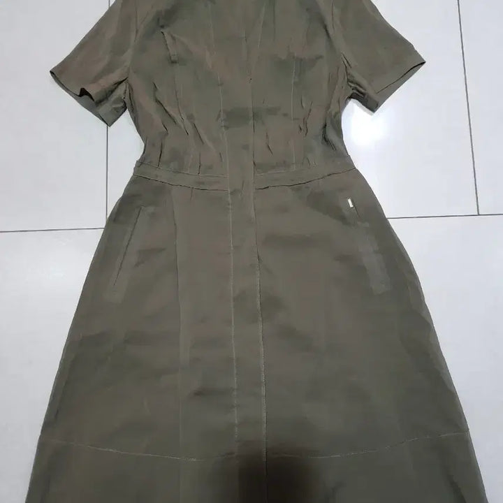 [BUNJANG] Hazzys Olive Green Dress / 헤지스 올리브색 원피스