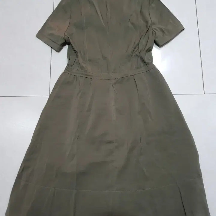 [BUNJANG] Hazzys Olive Green Dress / 헤지스 올리브색 원피스