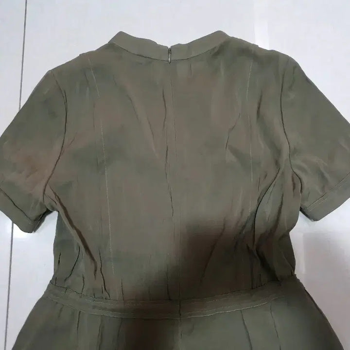 [BUNJANG] Hazzys Olive Green Dress / 헤지스 올리브색 원피스