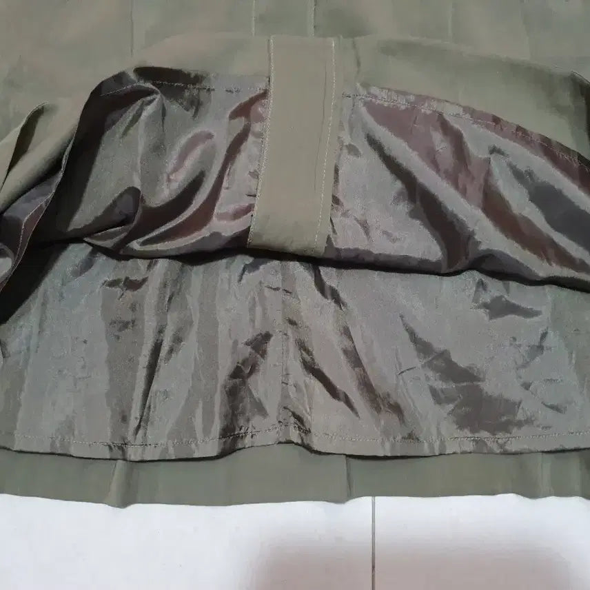 [BUNJANG] Hazzys Olive Green Dress / 헤지스 올리브색 원피스