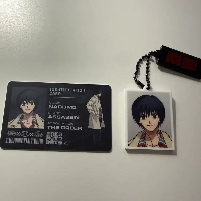 [BUNJANG] Sakamoto Days Nagumo Yoichi Acrylic Keyring Bundle / 사카모토데이즈 팝업 나구모 요이치 ID카드 증명사진 아크릴 키링 일괄