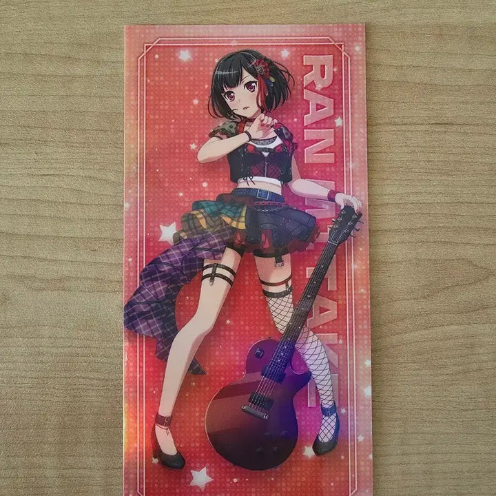 [BUNJANG] Bang Dream Mitake Ran Illustration Card / 뱅드림 미타케 란 일러스트 카드