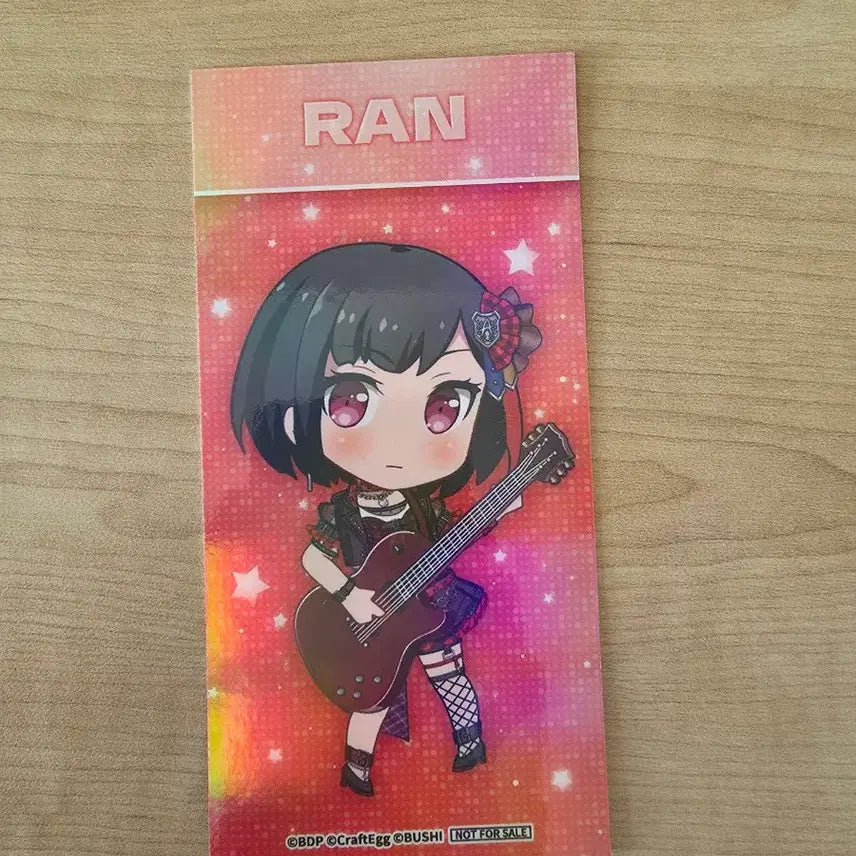 [BUNJANG] Bang Dream Mitake Ran Illustration Card / 뱅드림 미타케 란 일러스트 카드