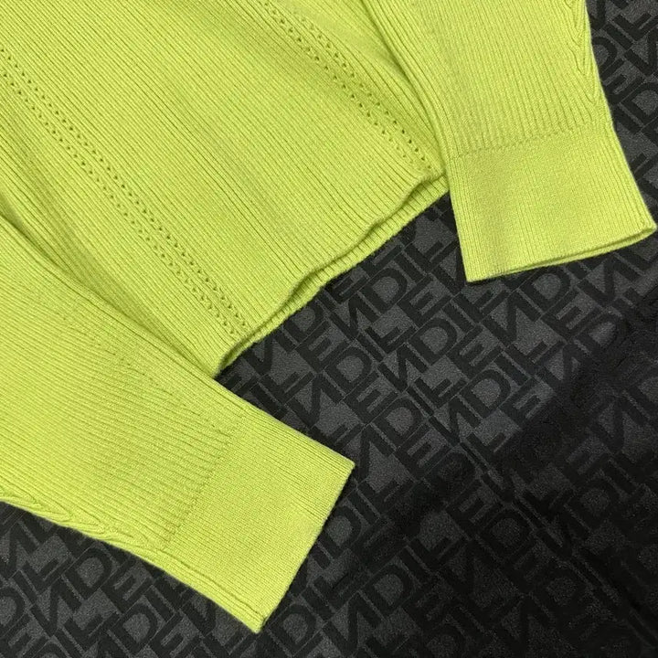 [BUNJANG] 8 by YOOX Ribbed Balloon V-Neck Knit Sweater / 8 BY YOOX 골지 벌룬 브이넥 니트