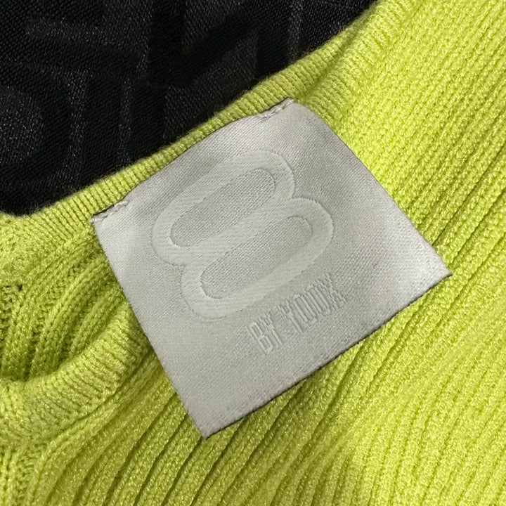 [BUNJANG] 8 by YOOX Ribbed Balloon V-Neck Knit Sweater / 8 BY YOOX 골지 벌룬 브이넥 니트