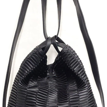 [BUNJANG] SPECCHIO Pleated Shoulder/Tote/Backpack Bag / SPECCHIO 스피치오 플리츠 가방 새제품
