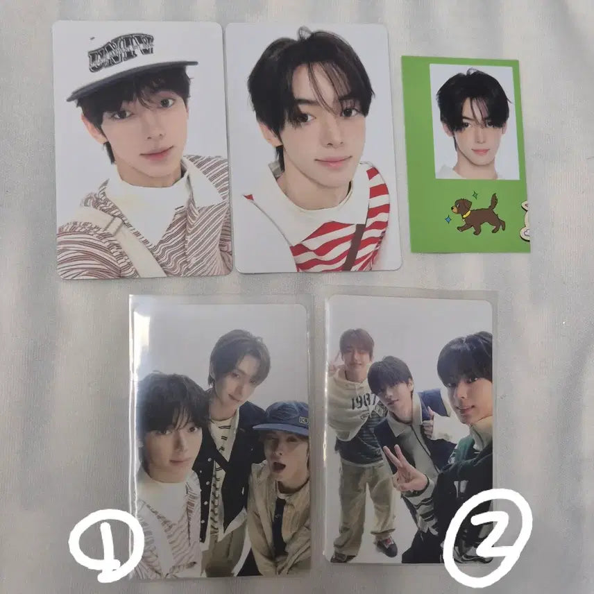 [BUNJANG] TWS SEVENTEEN Unit Split Set Photocards / 한진 포카 증사 데코키트 2026 투어스 분철
