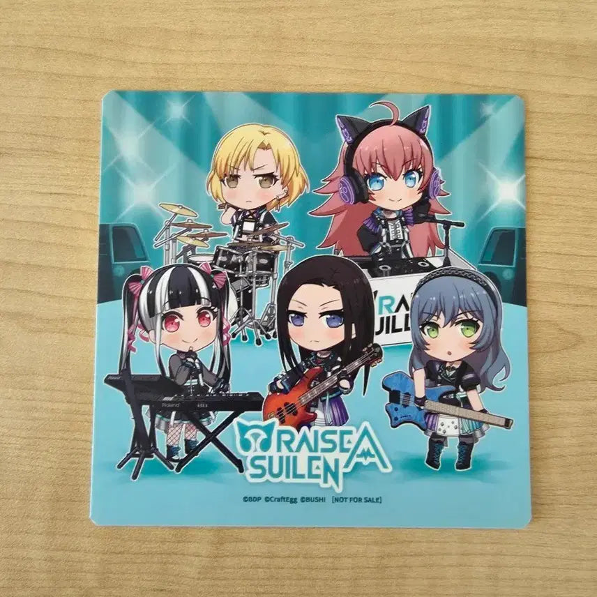 [BUNJANG] BanG Dream! RAS Illustration Board / 뱅드림 PAISE A SUILEN 라스 색지