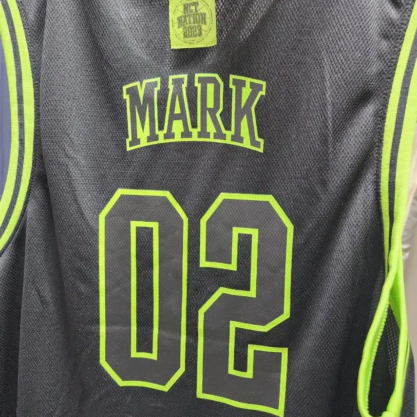 [BUNJANG] NCT Dream/127 Mark Nation Basketball Jersey 02 / 가격인하X)엔시티드림 엔시티127 마크 네이션 농구 유니폼 02번