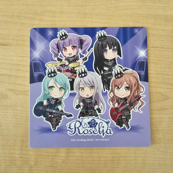 [BUNJANG] Bang Dream Roselia Shikishi / 뱅드림 로젤리아 색지