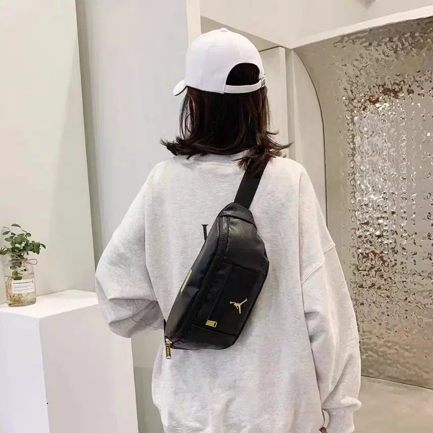 [BUNJANG] Nike Jordan Sling Bag / 나이키 조던 슬링백 힙색 웨이스트백 크로스 숄더백 블랙 화이트