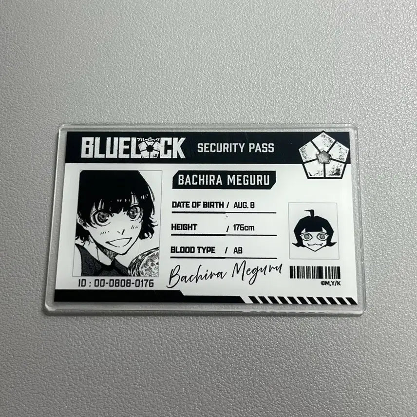 [BUNJANG] Blue Lock Bachira Original ID Card / 블루록 바치라 블루록 팝업 원화 아이디카드
