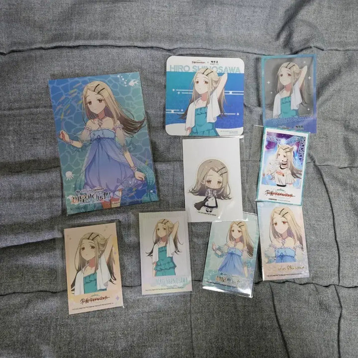 [BUNJANG] Gakuen Idolmaster Hirono Shinosawa Bundle Set / 학원 아이돌 마스터 시노사와 히로 굿즈 일괄 급처