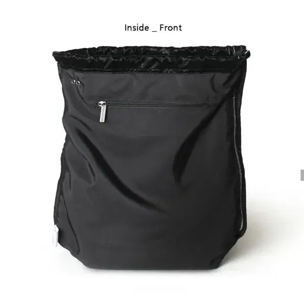[SOLD OUT] 마스마룰즈 블랙 힙색 백팩 + 키링 304 Gym sack string