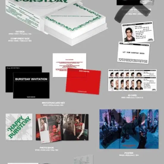 [BUNJANG] SEVENTEEN Happy Burstday Album / 세븐틴 Happy Burstday