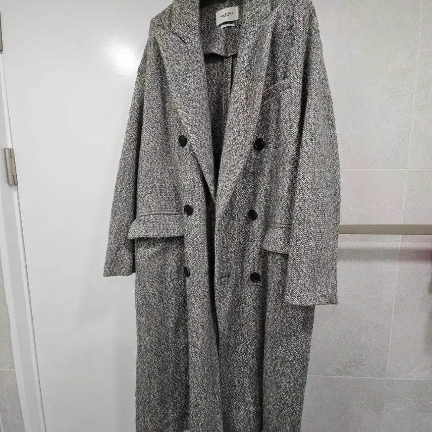 [BUNJANG] Isabel Marant Etoile Herringbone Wool Long Coat Size 34 / 이자벨마랑 에뚜왈 울 롱코트 344사이즈