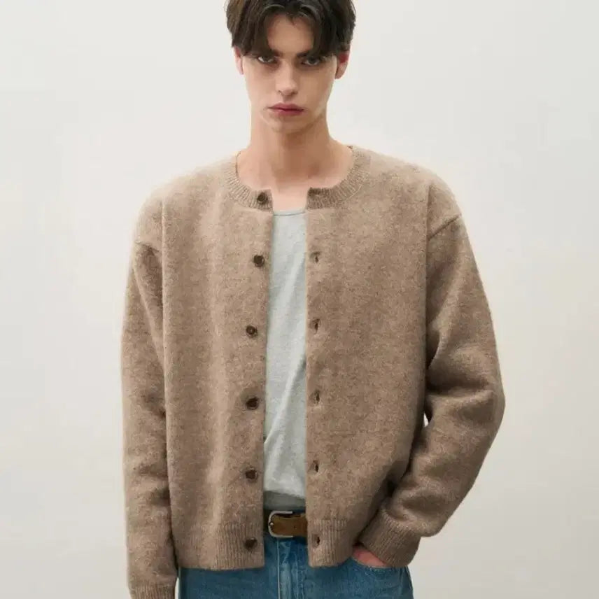 [BUNJANG] Drawfit Cropped Cardigan L / 드로우핏 크롭 가디건 L