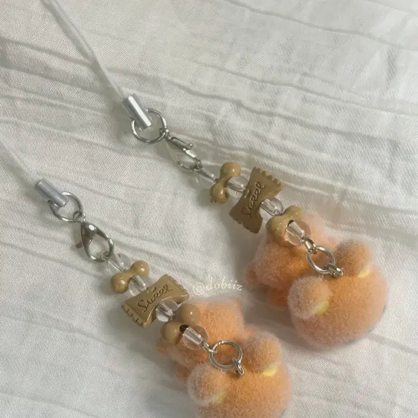 [BUNJANG] Rilakkuma Flat Kuma Keyring / 리락쿠마/납작쿠마 키링