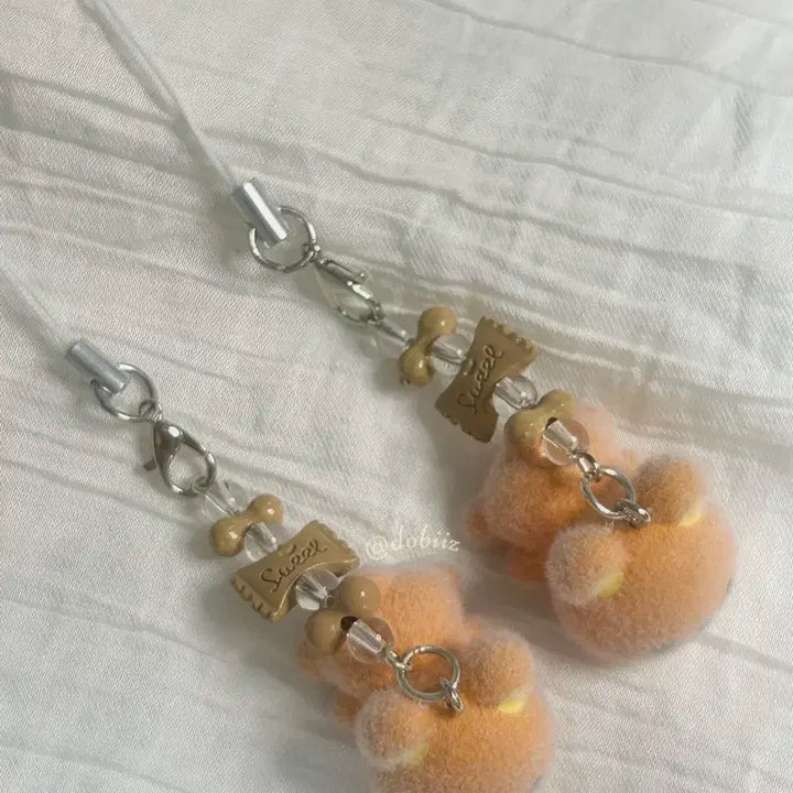 [BUNJANG] Rilakkuma Flat Kuma Keyring / 리락쿠마/납작쿠마 키링