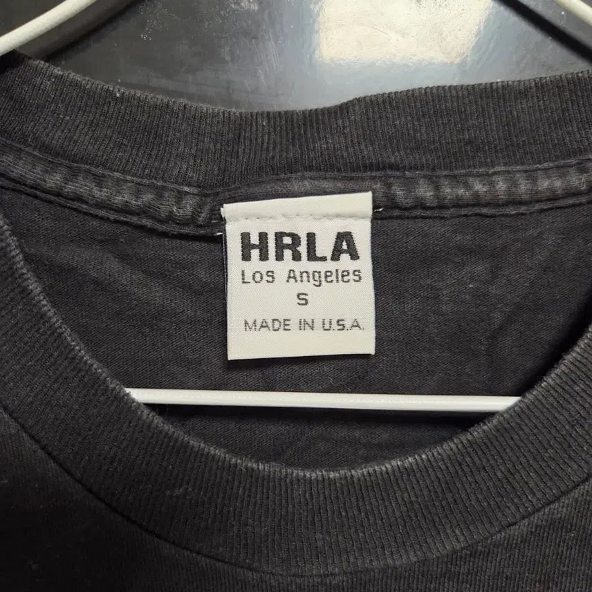 [BUNJANG] HRLA Vintage T-Shirt Black M / 미국제 HRLA 빈티지 반팔 티셔츠 M(95)
