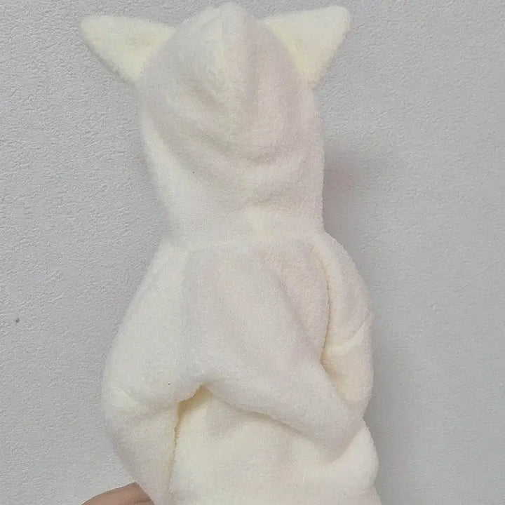 [BUNJANG] MSD Ball-Jointed Doll Hoodie (Cream) / msd 후디 구관 옷 구체관절인형