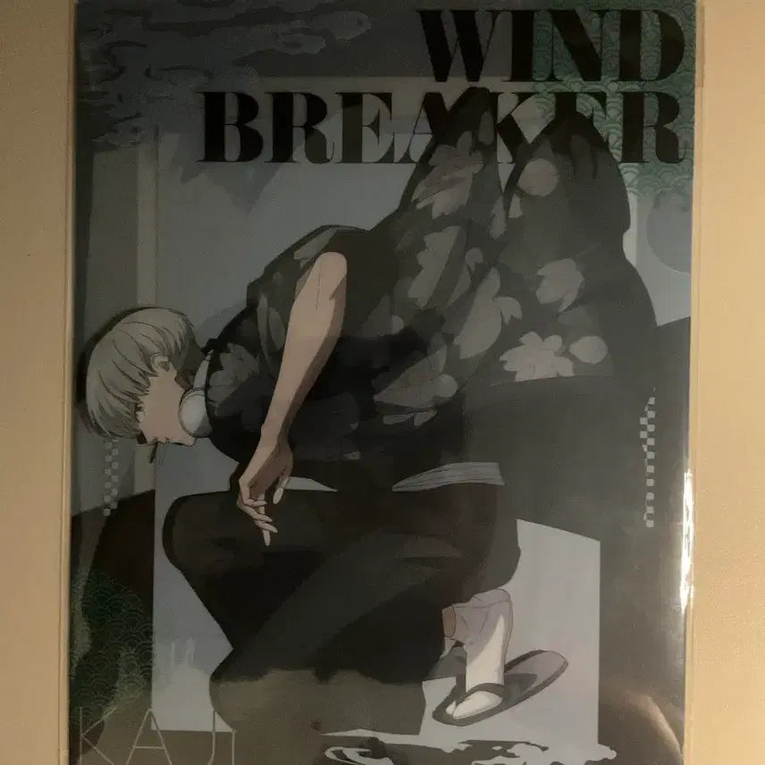 [BUNJANG] Wind Breaker Kaji Ryo Clear File / 원가이하)윈드브레이커 윈브레 카지 렌 클리어파일 미개봉
