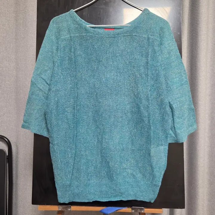 [BUNJANG] Des Pres Knit Short Sleeve T-Shirt Size S-M / 일본제 Des Pres 니트 반팔 티셔츠 S-M