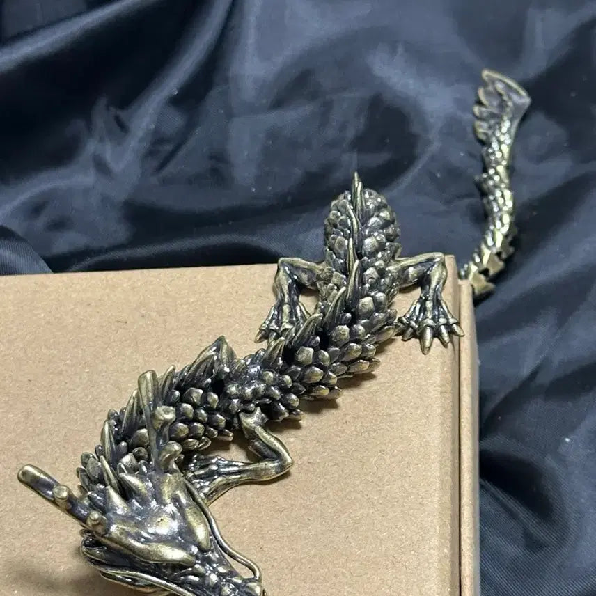 [BUNJANG] Vintage 3D Articulated Dragon Figurine / 빈티지 3D 활체 용 장식품
