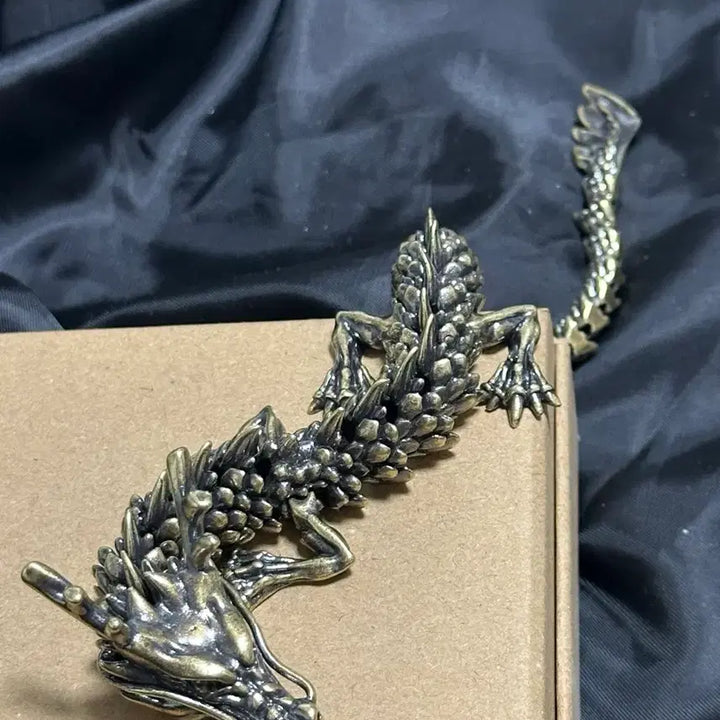 [BUNJANG] Vintage 3D Articulated Dragon Figurine / 빈티지 3D 활체 용 장식품