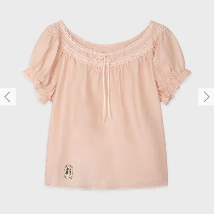 [SOLD OUT] 시눈 베이비돌 블라우스 애프리콧