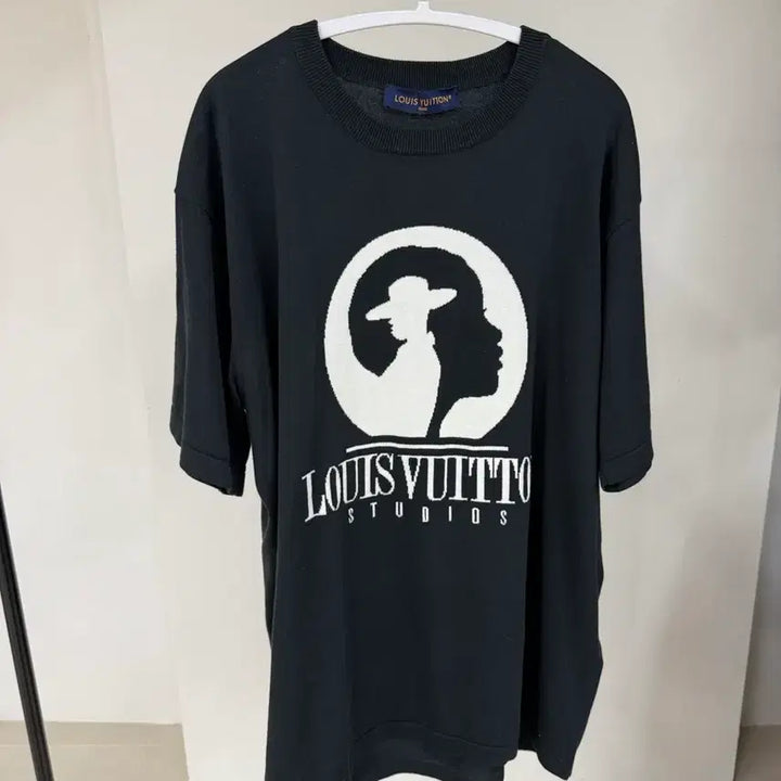 [BUNJANG] Louis Vuitton Graphic Intarsia Knit Short Sleeve XL / 루이비통 그래픽 인타르시아 니트 반팔 백화점판 XL