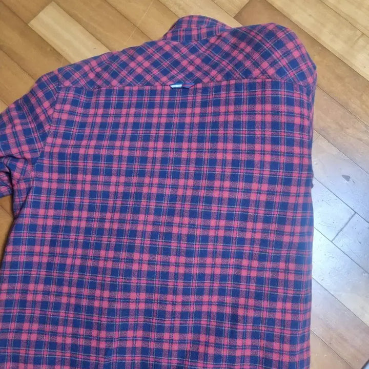 [BUNJANG] Tommy Hilfiger Quilted Check Shirt S / 타미진스 체크 퀼팅 셔츠 S
