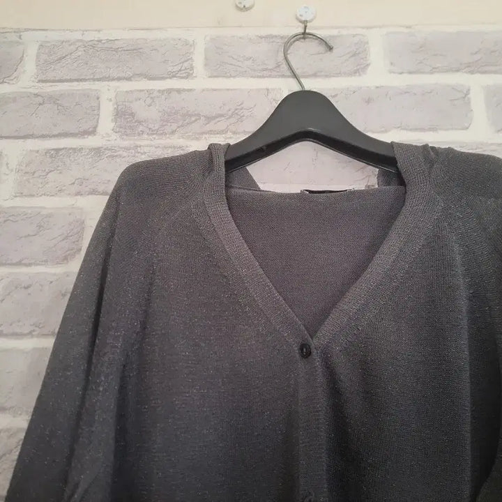 [BUNJANG] Kujten Gray Hooded Cardigan (Size 66) / kujten샤이니 그레이 후드가디건66/알뜰한여우