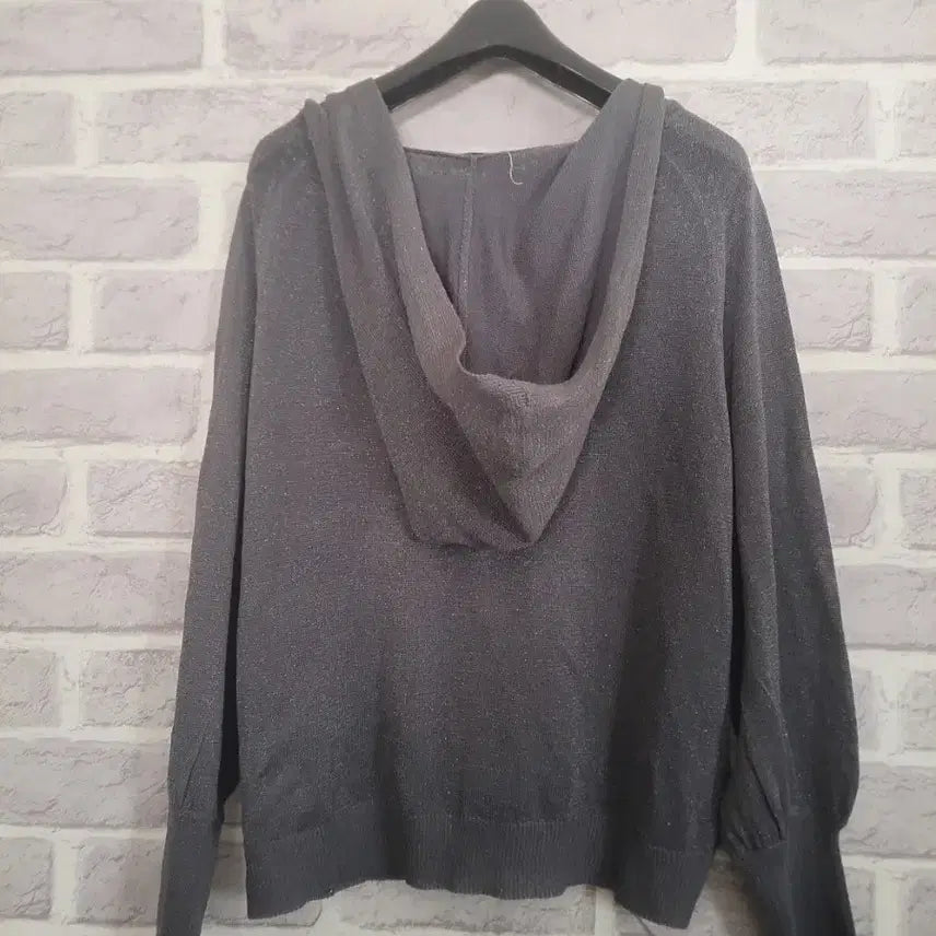 [BUNJANG] Kujten Gray Hooded Cardigan (Size 66) / kujten샤이니 그레이 후드가디건66/알뜰한여우