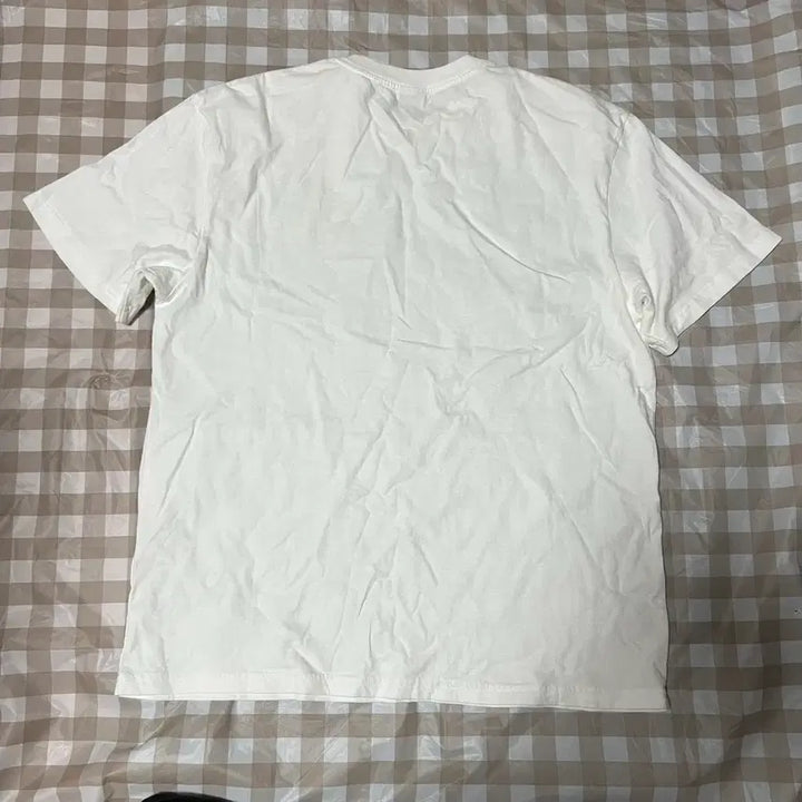 [BUNJANG] Travel Printing Short Sleeve T-Shirt White M / 트레블 반팔 화이트 M 프린팅 흰색 공용 95