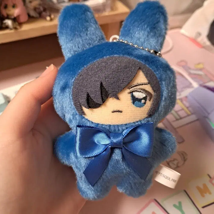 [SOLD OUT] 흑집사 시엘 팬텀하이브 케모 누이 인형 토끼
