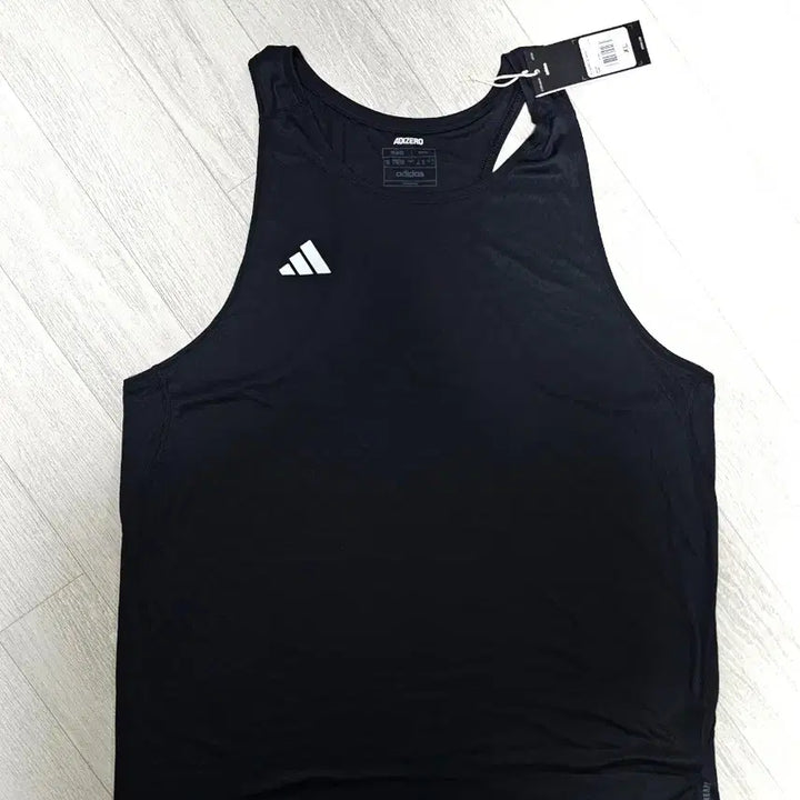 [SOLD OUT] [XL, 새제품]아디다스 아디제로 에센셜 러닝 싱글렛 - 블랙