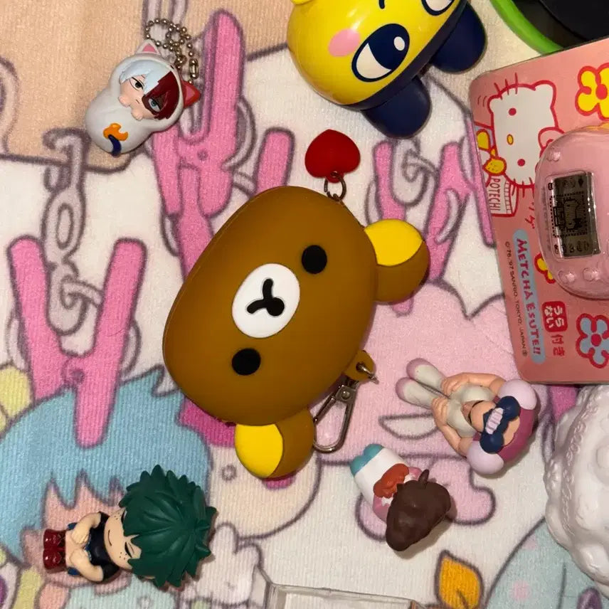 [BUNJANG] Rilakkuma Silicone Coin Purse / 리락쿠마 실리콘 동전지갑 파우치