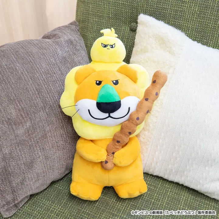 [BUNJANG] Tabekodoubutsu THE MOVIE Large Size Lion Ryan Plush Doll / [타베코도부츠]THE MOVIE 빅사이즈 사자 라이언 군 봉제인형