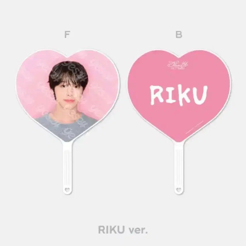 [BUNJANG] NCT WISH Riku Steady Image Picket Uchiwa / 엔시티 위시 리쿠 스테디 이미지 피켓 우치와 미개봉 양도