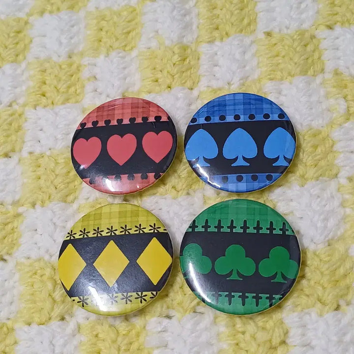 [BUNJANG] Character Chage! Pin Button Set / 캐릭캐릭체인지 핀버튼