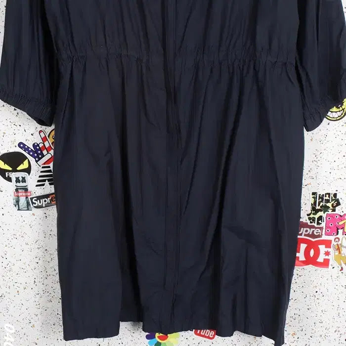 [BUNJANG] Chatelaine Nylon Zippered Jacket / 여성90/ 샤트렌 나일론 지퍼드 자켓 점퍼 NV 18-11