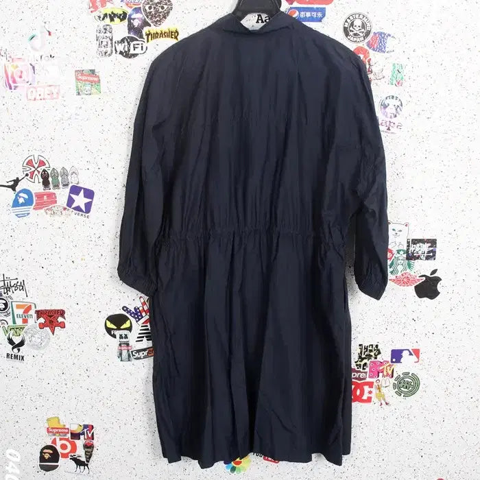 [BUNJANG] Chatelaine Nylon Zippered Jacket / 여성90/ 샤트렌 나일론 지퍼드 자켓 점퍼 NV 18-11