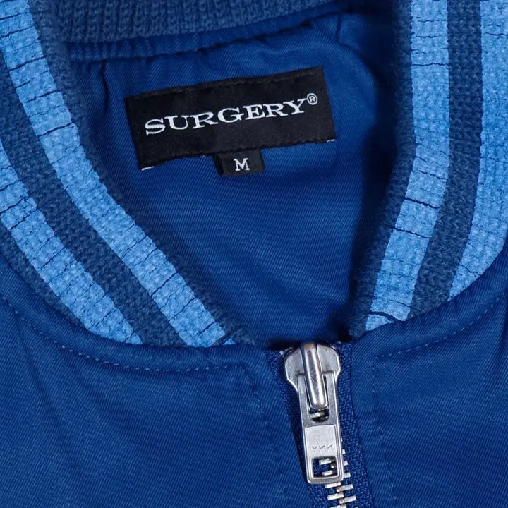 [BUNJANG] Surgery Mir Sukajan Blue Jacket / 써저리 미르 스카잔 블루 자켓