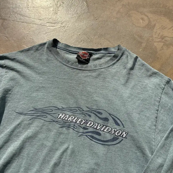 [BUNJANG] 90s Harley Davidson Long Sleeve T-Shirt / 90s Harley Davidson 롱슬리브
