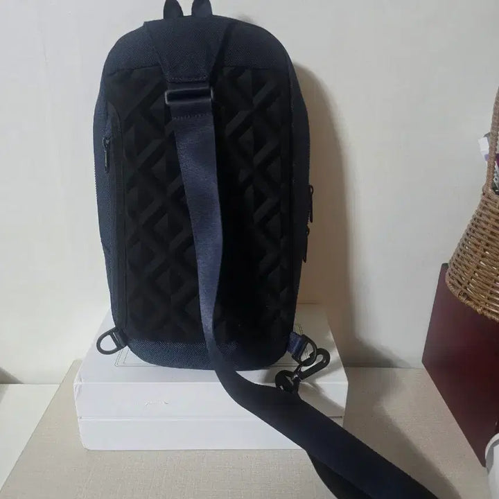 [BUNJANG] Nepa Sling Bag Navy / 네파 슬링백입니다- 색상은 네이비